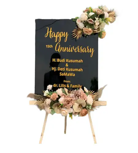 Papan Bunga Akrilik Semayan