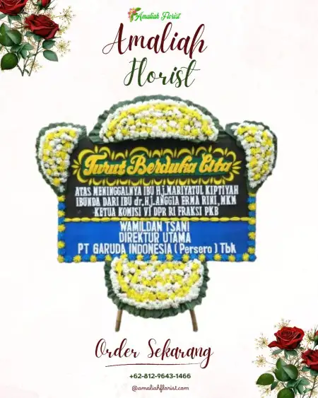 Papan Bunga Duka Semayan